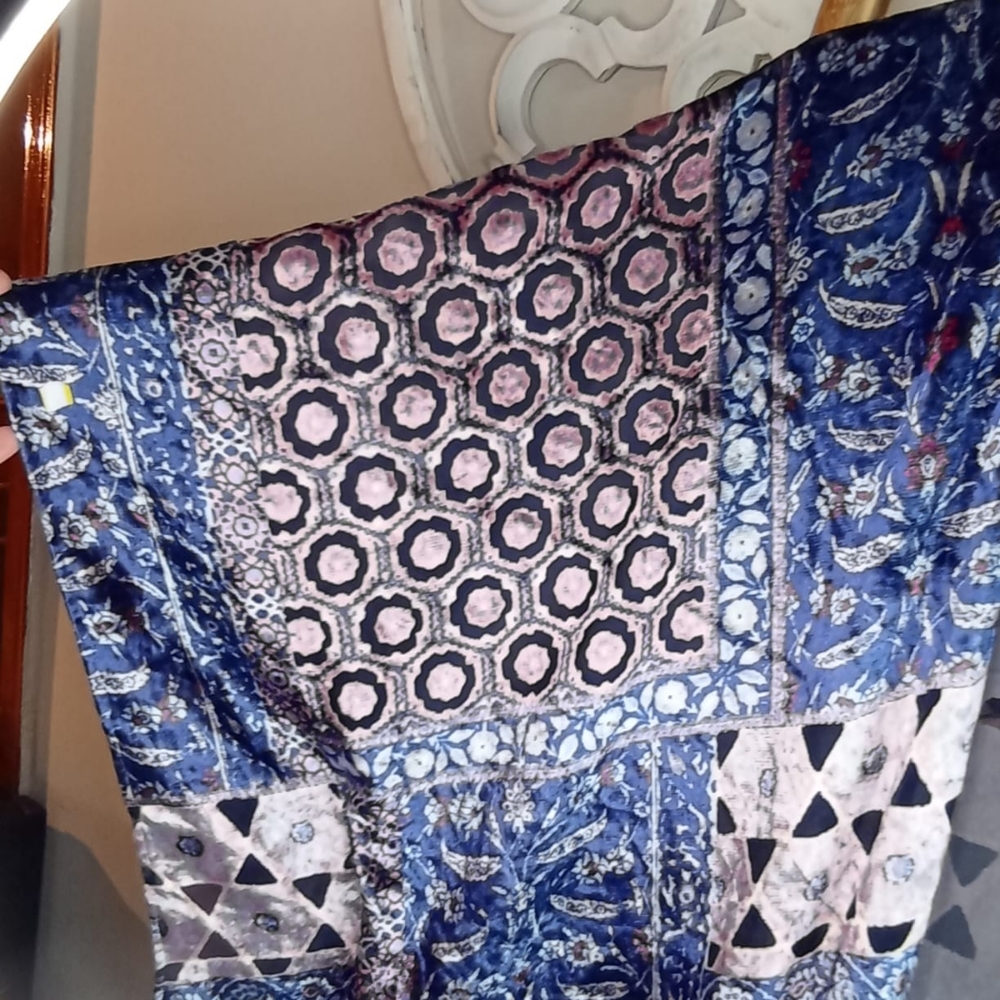 Velvet Sheer Waterfall Shrug - Picture 9 of 15